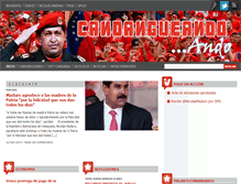 Tablet Screenshot of candangueando.psuv.org.ve