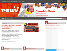 Tablet Screenshot of oswaldovera.psuv.org.ve