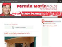 Tablet Screenshot of ferminmarin.psuv.org.ve