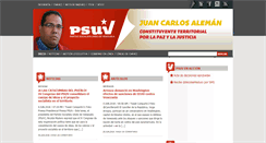 Desktop Screenshot of juanaleman.psuv.org.ve