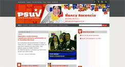 Desktop Screenshot of nancyascencio.psuv.org.ve