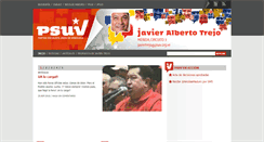 Desktop Screenshot of javiertrejo.psuv.org.ve