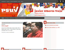 Tablet Screenshot of javiertrejo.psuv.org.ve